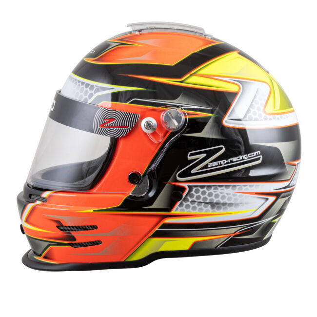 ZAMP Helmet, RZ 42 Youth, Orange / Yellow1