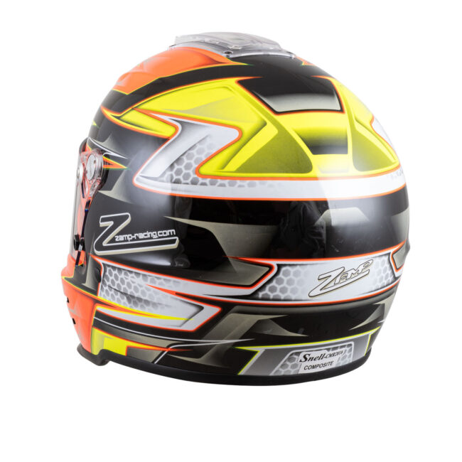 ZAMP Helmet, RZ 42 Youth, Orange / Yellow4
