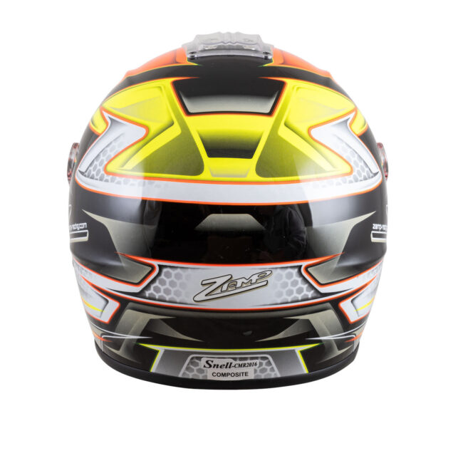 ZAMP Helmet, RZ 42 Youth, Orange / Yellow3