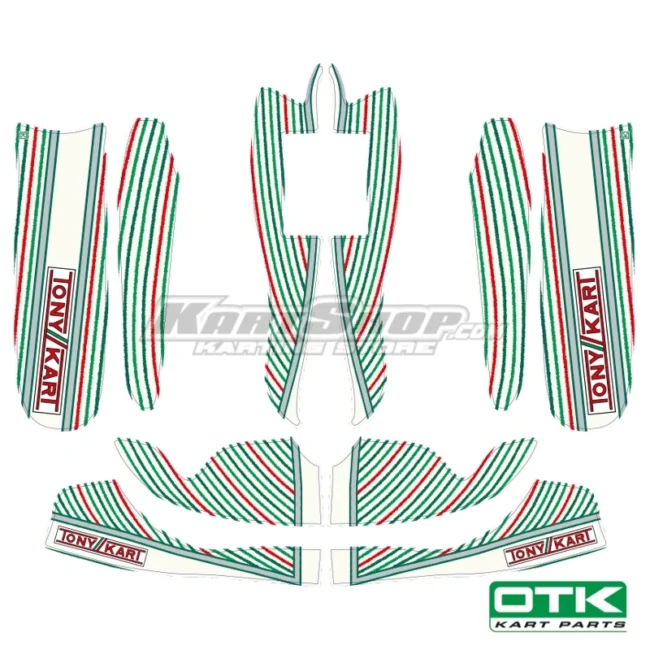M8 Bodyworks stickers kit